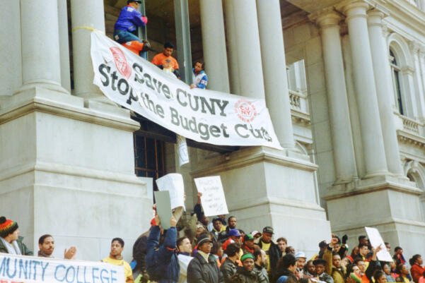 CUNY March in Albany